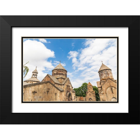 Armenia-Tsakhkadzor Kecharis Monastery An 11th century medieval monastic complex Black Modern Wood Framed Art Print with Double Matting by Wilson, Emily