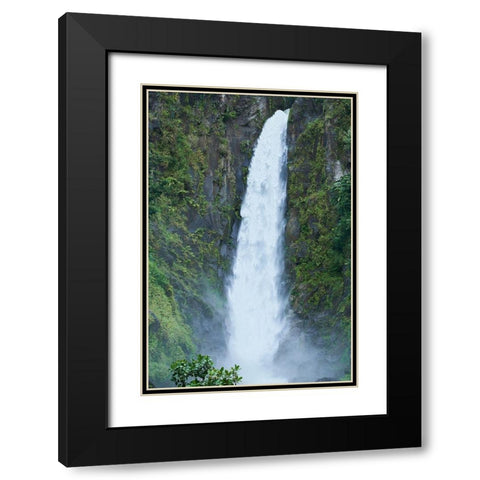 Caribbean-West Indies-Dominica Island One of Dominicas most popular natural attractions Black Modern Wood Framed Art Print with Double Matting by Buhl, Karl