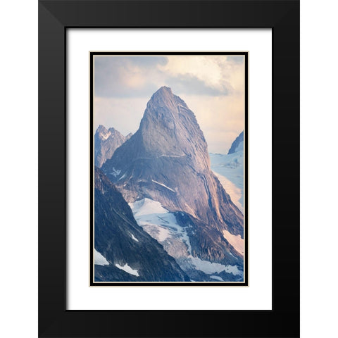 Bugaboo Spire-Bugaboo Provincial Park Purcell Mountains-British Columbia Black Modern Wood Framed Art Print with Double Matting by Majchrowicz, Alan