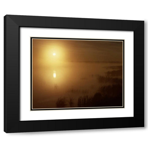 Canada, Riding Mountain NP, Whirlpool lake Black Modern Wood Framed Art Print with Double Matting by Grandmaison, Mike