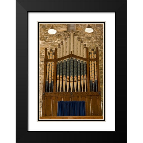 Ireland, Drumcliffe Pipe organ in a church Black Modern Wood Framed Art Print with Double Matting by Kaveney, Wendy