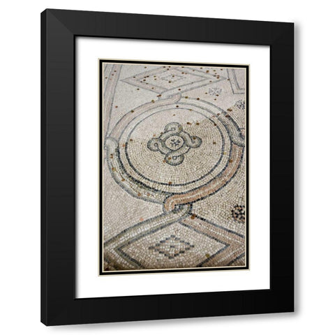 Italy, Ravenna Church of St Apollinare mosaic Black Modern Wood Framed Art Print with Double Matting by Kaveney, Wendy