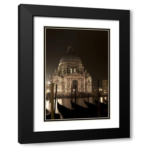 Italy, Venice San Giorgio Maggiore church Black Modern Wood Framed Art Print with Double Matting by Young, Bill