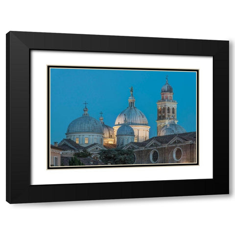 Italy-Padua-Basilica of St Anthony Black Modern Wood Framed Art Print with Double Matting by Tilley, Rob