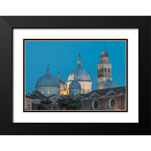 Italy-Padua-Basilica of St Anthony Black Modern Wood Framed Art Print with Double Matting by Tilley, Rob