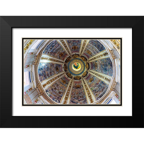 Santa Maria Maggiore-Rome-Italy Built 422-432-in honor of Virgin Mary Black Modern Wood Framed Art Print with Double Matting by Perry, William