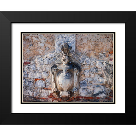Castle in Pieskowa Skala-Ojcow-Poland-Europe Black Modern Wood Framed Art Print with Double Matting by Miller, Anna