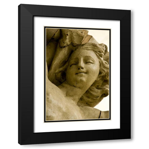 Poland, Gdansk Cherub in St Marys Church Black Modern Wood Framed Art Print with Double Matting by Ross, Nancy ,  Steve