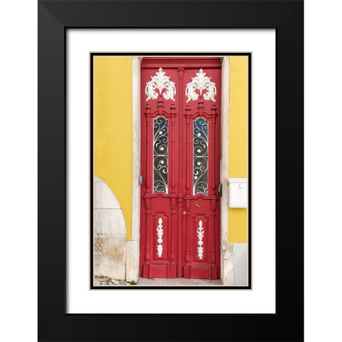 Lisbon-Portugal Black Modern Wood Framed Art Print with Double Matting by McRoberts, Julien