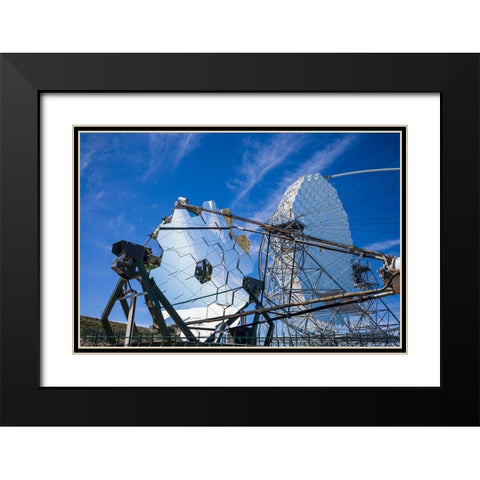 Roque de los Muchachos Observatory-First G-APD Cherenkov Telescope-2011 Black Modern Wood Framed Art Print with Double Matting by Bibikow, Walter