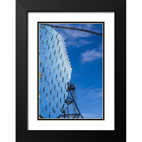 Canary Islands--Roque de los Muchachos Observatory-The Florian Goebel MAGIC Telescopes Black Modern Wood Framed Art Print with Double Matting by Bibikow, Walter