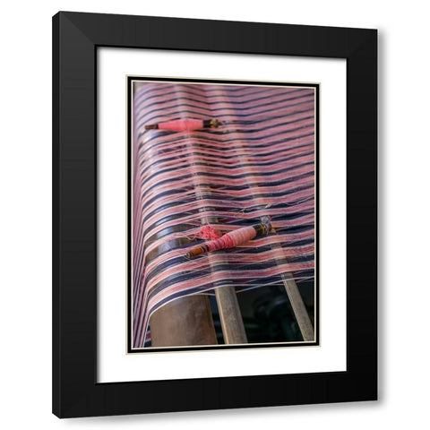 Sweden-Norrkoping-former mill town-cloth loom detail Black Modern Wood Framed Art Print with Double Matting by Bibikow, Walter