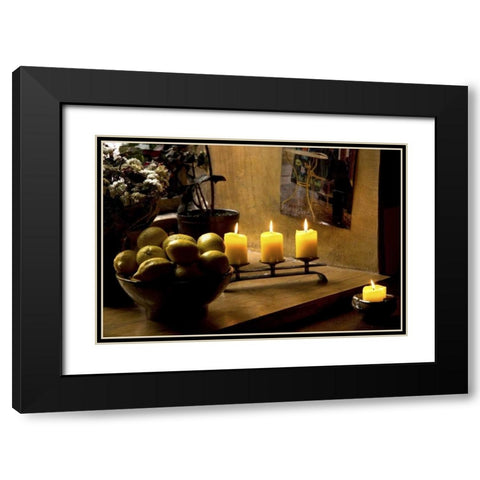Estonia, Tallinn Still life inside coffee shop Black Modern Wood Framed Art Print with Double Matting by Ross, Nancy ,  Steve