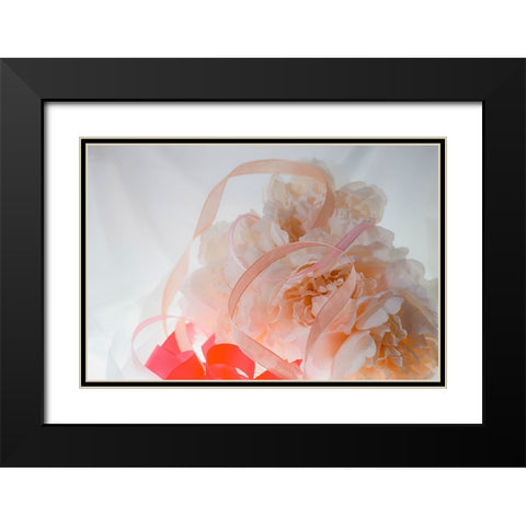 Flowers and light Black Modern Wood Framed Art Print with Double Matting by Muench, Zandria