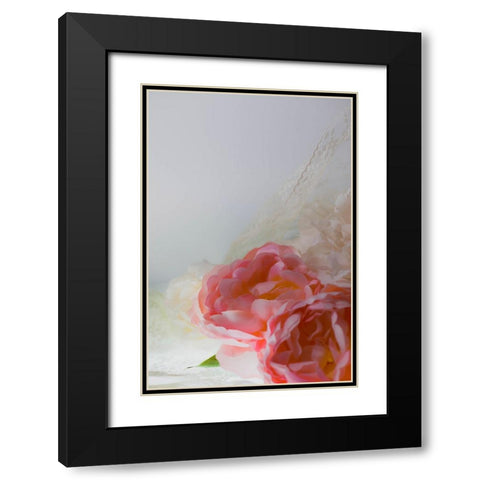 Flowers and light Black Modern Wood Framed Art Print with Double Matting by Muench, Zandria