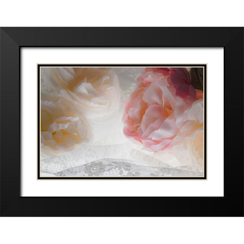 Flowers and light Black Modern Wood Framed Art Print with Double Matting by Muench, Zandria