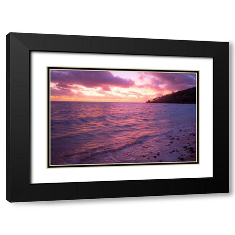 Fiji-Viti Levu Black Modern Wood Framed Art Print with Double Matting by Merrill Images