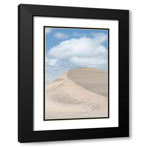 Fiji-Viti Levu Sand dunes Black Modern Wood Framed Art Print with Double Matting by Merrill Images