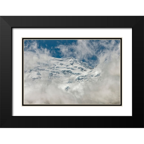 Antisana volcano-Antisana National Park-Ecuador Black Modern Wood Framed Art Print with Double Matting by Jones, Adam