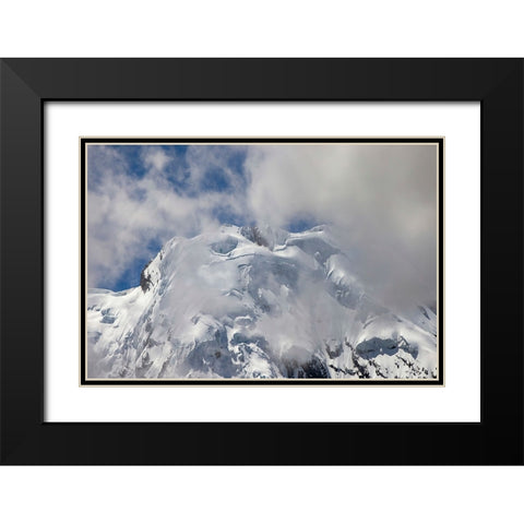 Antisana volcano-Antisana National Park-Ecuador Black Modern Wood Framed Art Print with Double Matting by Jones, Adam