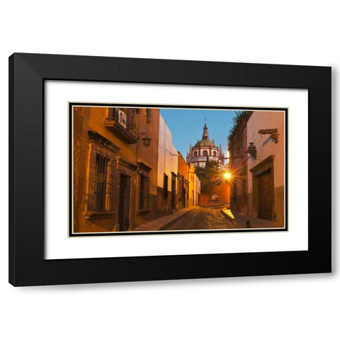 San Miguel de Allende, Mexico Black Modern Wood Framed Art Print with Double Matting by Rotenberg, Nancy