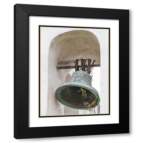 Mexico, San Miguel de Allende Church bell Black Modern Wood Framed Art Print with Double Matting by Paulson, Don