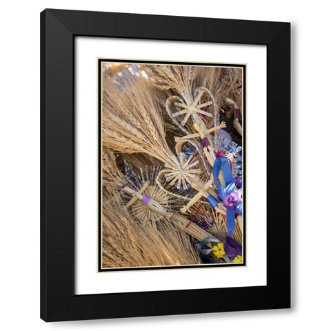 Mexico Decorations for Palm Sunday Black Modern Wood Framed Art Print with Double Matting by Paulson, Don