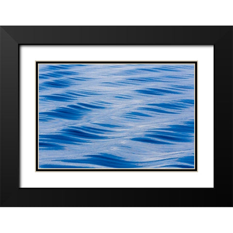 USA, Alaska Water abstract Black Modern Wood Framed Art Print with Double Matting by Paulson, Don