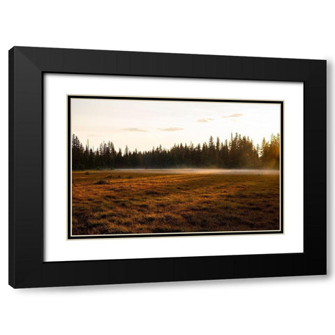 Homer-Alaska-Kenai Peninsula Black Modern Wood Framed Art Print with Double Matting by Sienda, Jolly