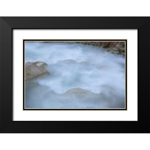 Arizona, Grand Canyon NP Havasu Creek Black Modern Wood Framed Art Print with Double Matting by Grall, Don