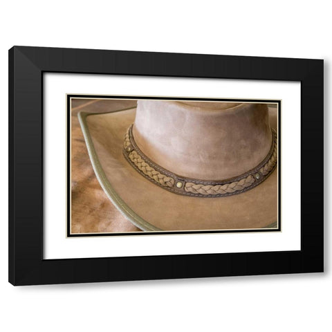 USA, Arizona, Tucson Close-up of cowboy hat Black Modern Wood Framed Art Print with Double Matting by Paulson, Don