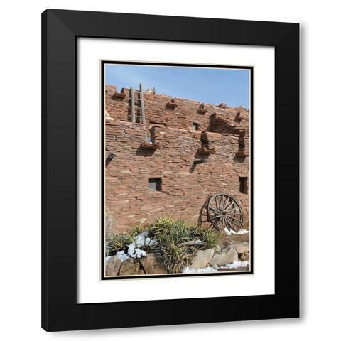 Hopi House-Grand Canyon National Park-Arizona-USA Black Modern Wood Framed Art Print with Double Matting by Reynolds, Gerry