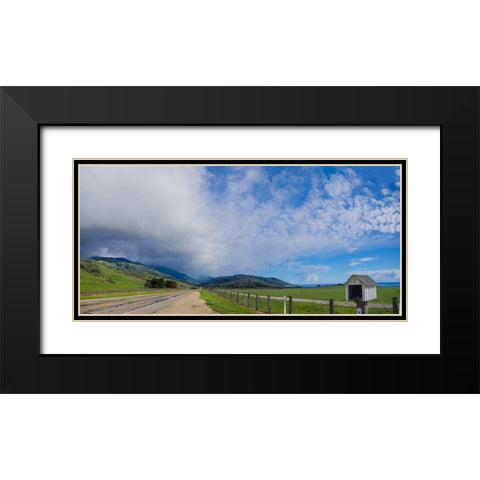 Andrew Molera State Park-California-USA Black Modern Wood Framed Art Print with Double Matting by Miller, Anna