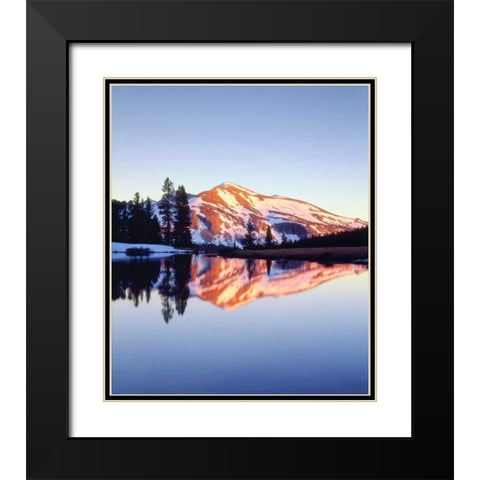 California, Sierra Nevada, Mammoth Peak Black Modern Wood Framed Art Print with Double Matting by Talbot Frank, Christopher