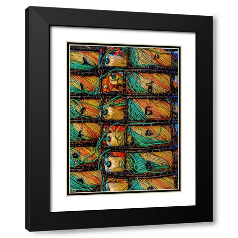 California-USA-Crescent City-Crescent City Marina Black Modern Wood Framed Art Print with Double Matting by Restuccia, Joe III