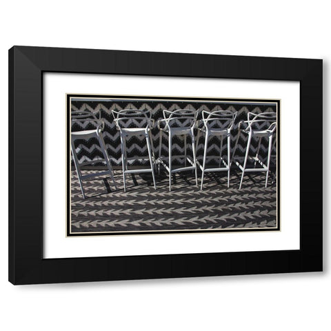 V Palm Springs Hotel-Palm Springs-California Black Modern Wood Framed Art Print with Double Matting by Beraldo, Zandina Muench