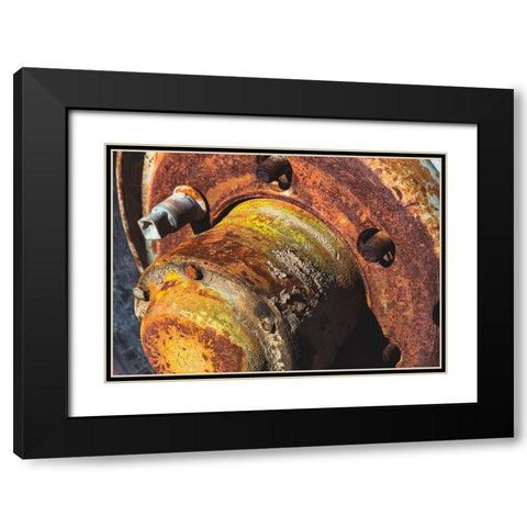 Mission Mine-Old Dale Mining District-Pinto Mountains-California Black Modern Wood Framed Art Print with Double Matting by Muench, Zandria