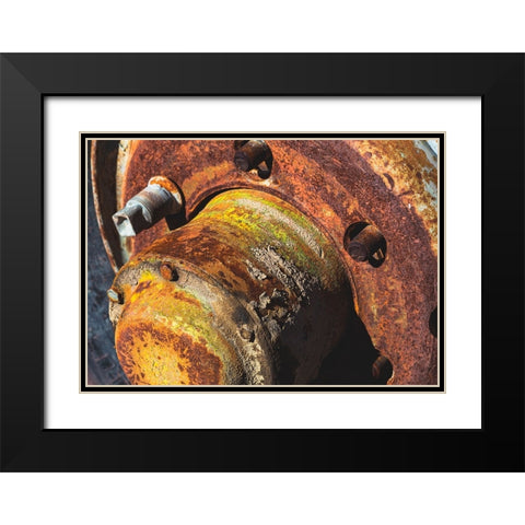 Mission Mine-Old Dale Mining District-Pinto Mountains-California Black Modern Wood Framed Art Print with Double Matting by Muench, Zandria