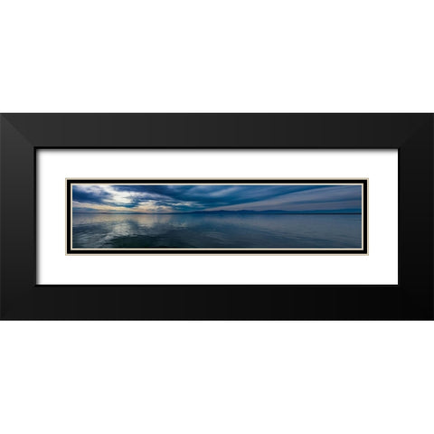 Salton Sea- Imperial Valley- California Black Modern Wood Framed Art Print with Double Matting by Muench, Zandria