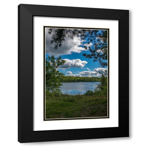 USA-Minnesota-La Salle State Recreation area Black Modern Wood Framed Art Print with Double Matting by Hawkins, Peter