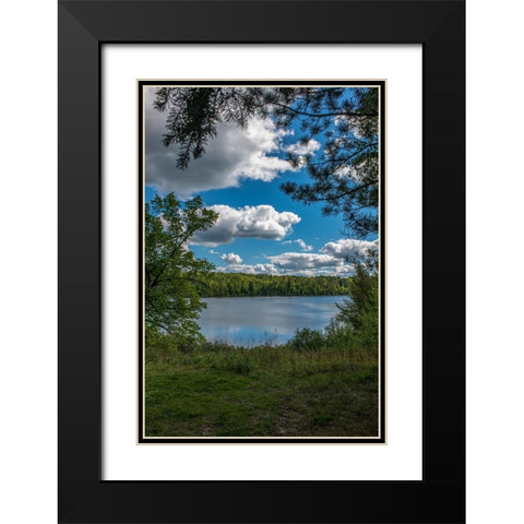 USA-Minnesota-La Salle State Recreation area Black Modern Wood Framed Art Print with Double Matting by Hawkins, Peter