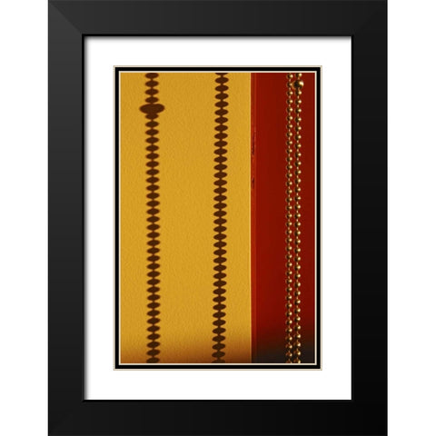 OR, Portland Sunlight on brass pull chain Black Modern Wood Framed Art Print with Double Matting by Terrill, Steve