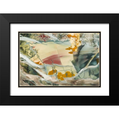 Oregon, Owyhee River Valley Morrisonite Jasper Black Modern Wood Framed Art Print with Double Matting by Kirkland, Dennis