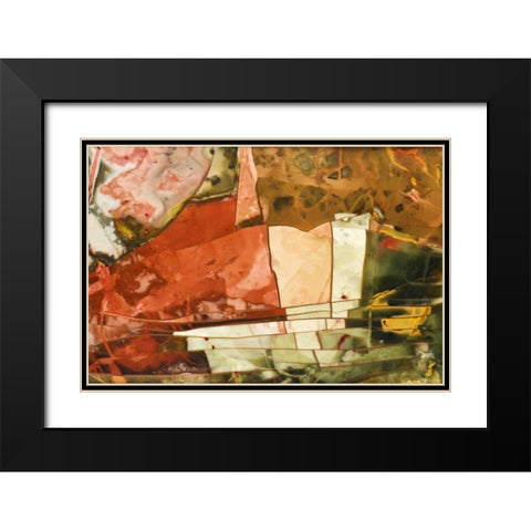 Oregon, Owyhee River Valley Morrisonite Jasper Black Modern Wood Framed Art Print with Double Matting by Kirkland, Dennis