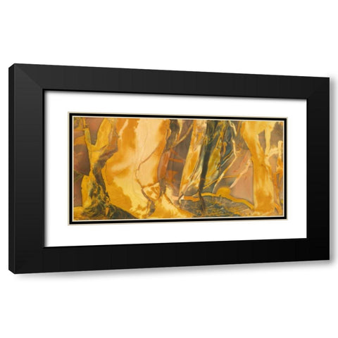 Oregon, Owyhee River Valley Morrisonite Jasper Black Modern Wood Framed Art Print with Double Matting by Kirkland, Dennis