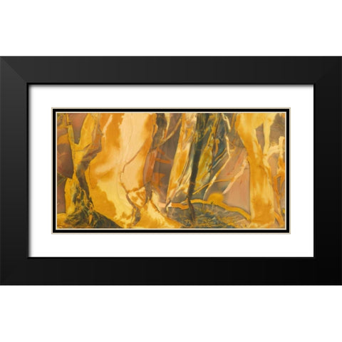 Oregon, Owyhee River Valley Morrisonite Jasper Black Modern Wood Framed Art Print with Double Matting by Kirkland, Dennis