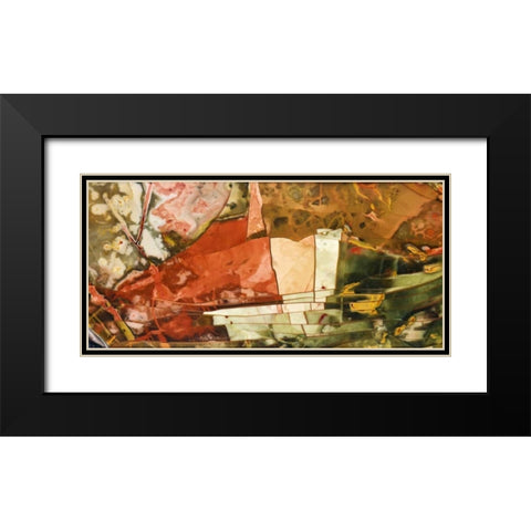 Oregon, Owyhee River Valley Morrisonite Jasper Black Modern Wood Framed Art Print with Double Matting by Kirkland, Dennis