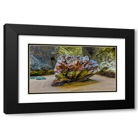 USA-Oregon-Bandon-Beach Black Modern Wood Framed Art Print with Double Matting by Restuccia, Joe III