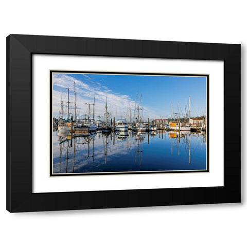 USA-Oregon-Charleston Black Modern Wood Framed Art Print with Double Matting by Restuccia, Joe III