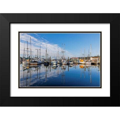 USA-Oregon-Charleston Black Modern Wood Framed Art Print with Double Matting by Restuccia, Joe III